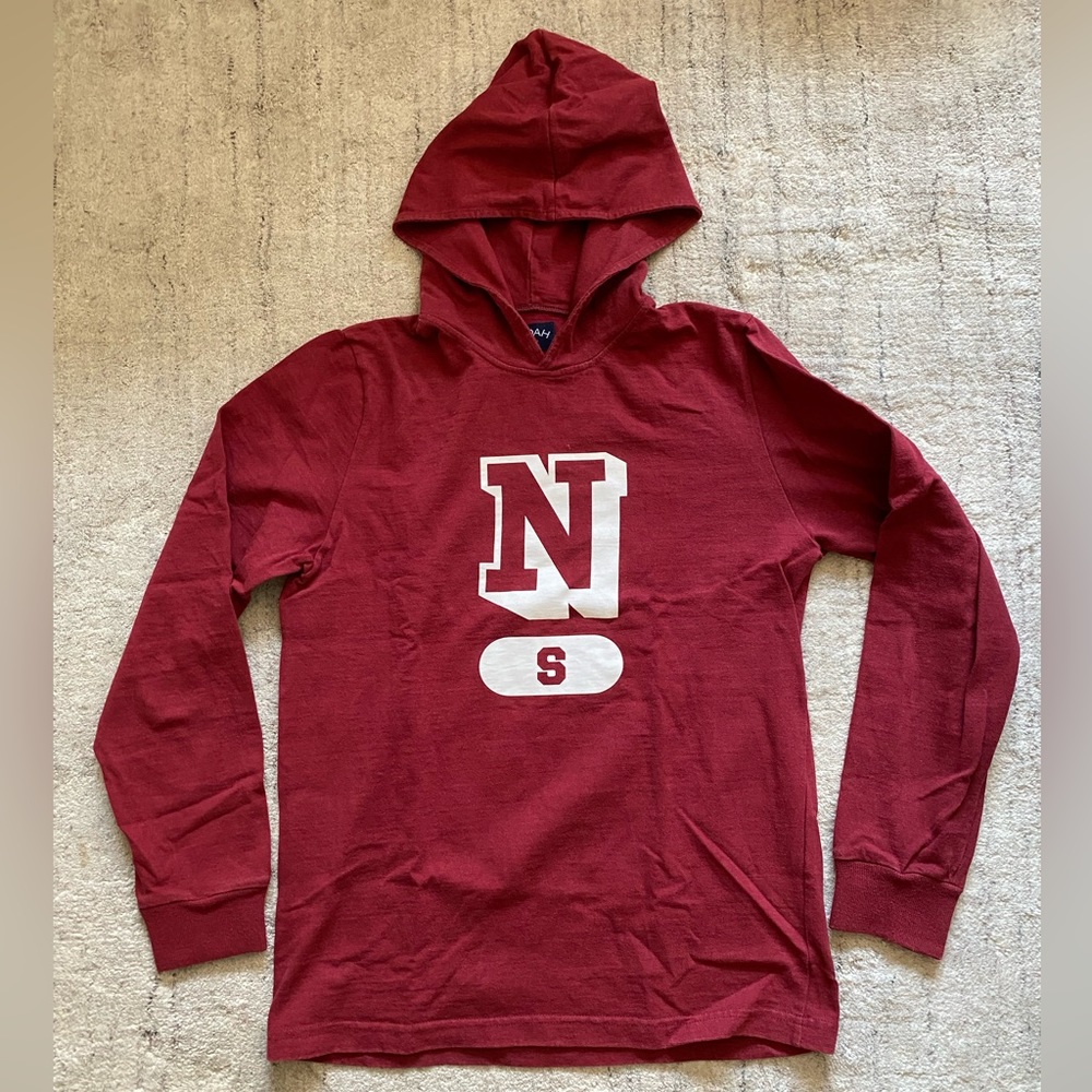 Noah NYC Maroon hoodie